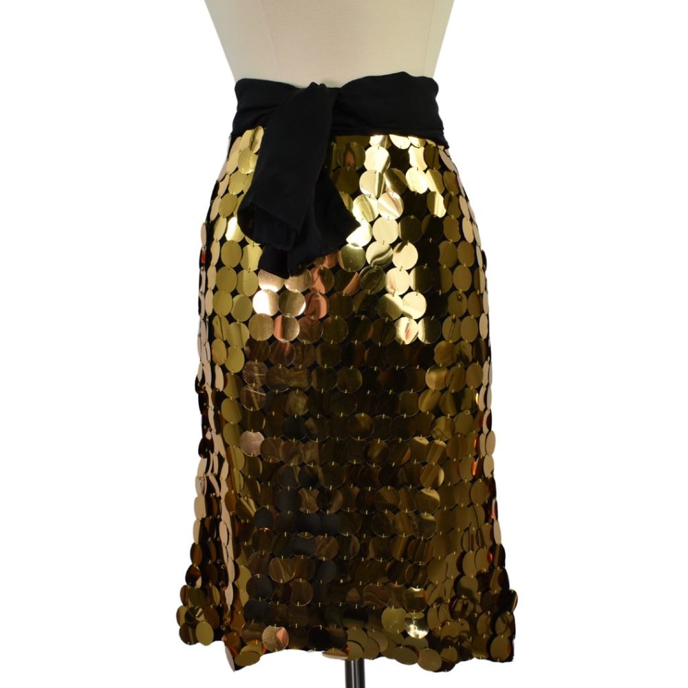 alice + olivia giant sequin skirt